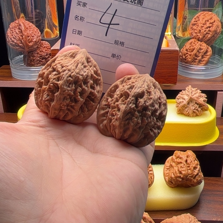 吊坠猴头核桃虎头