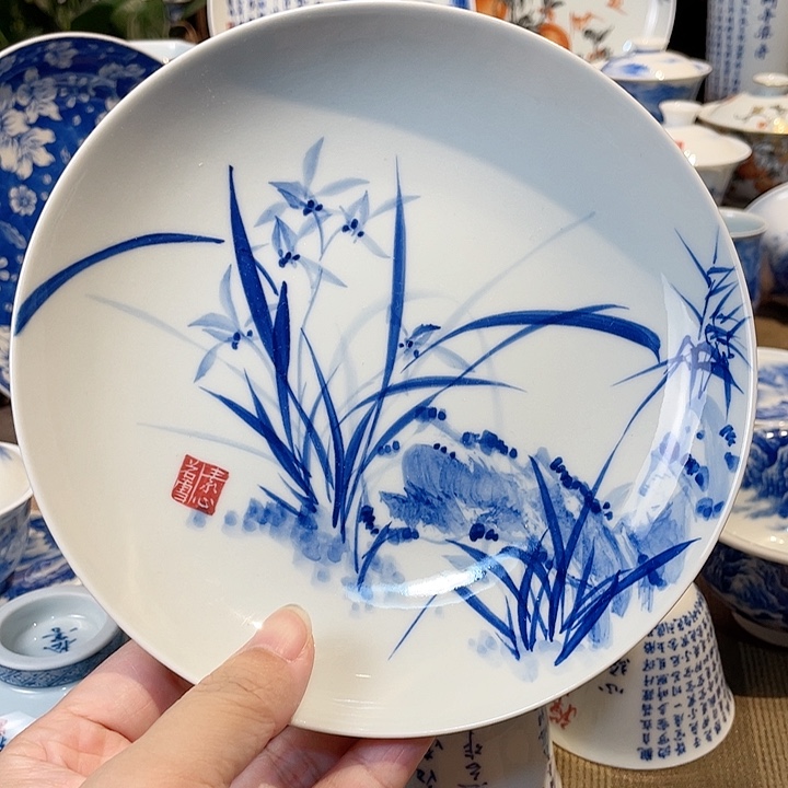 兰花壶承壶承壶承