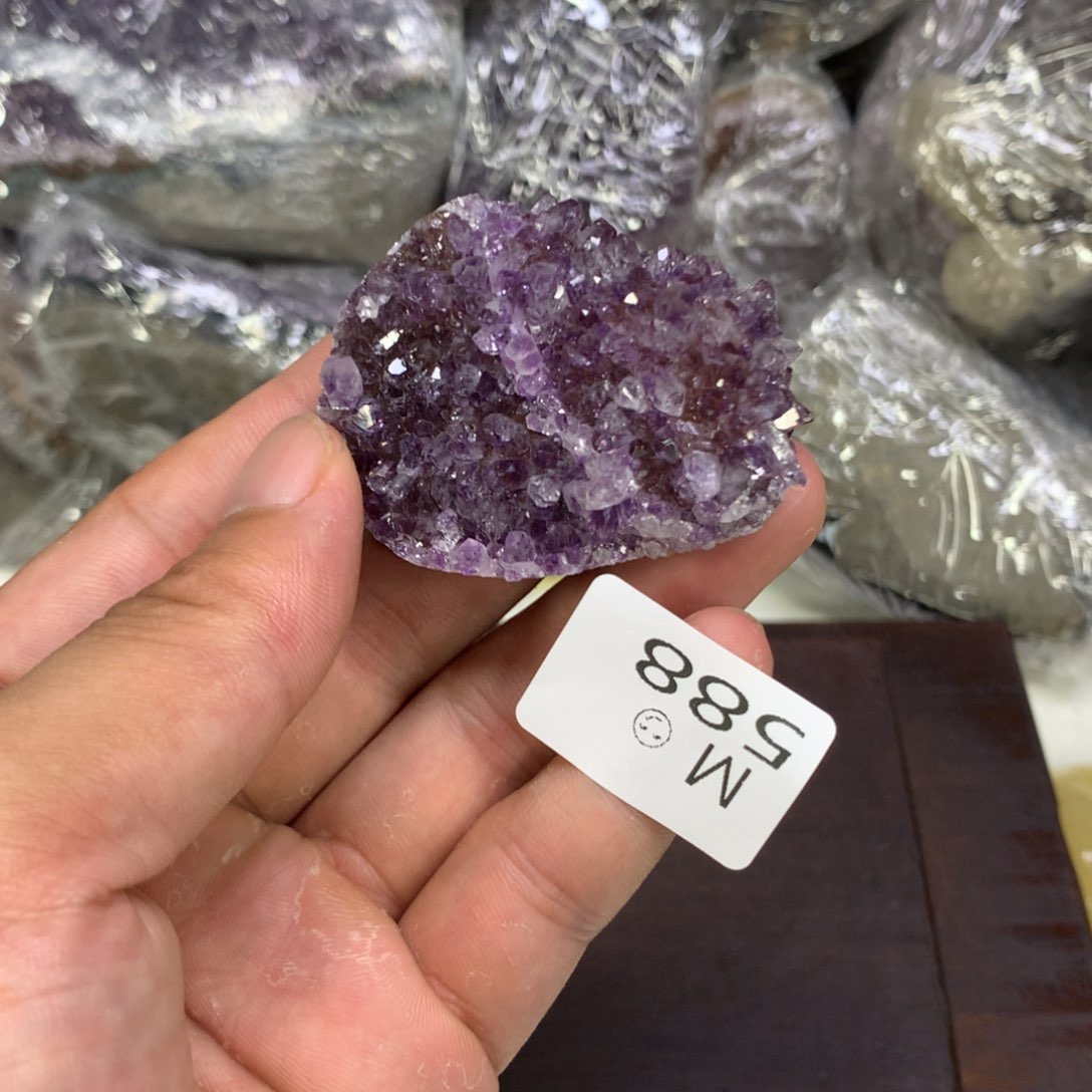 紫晶摆件未镶嵌水晶