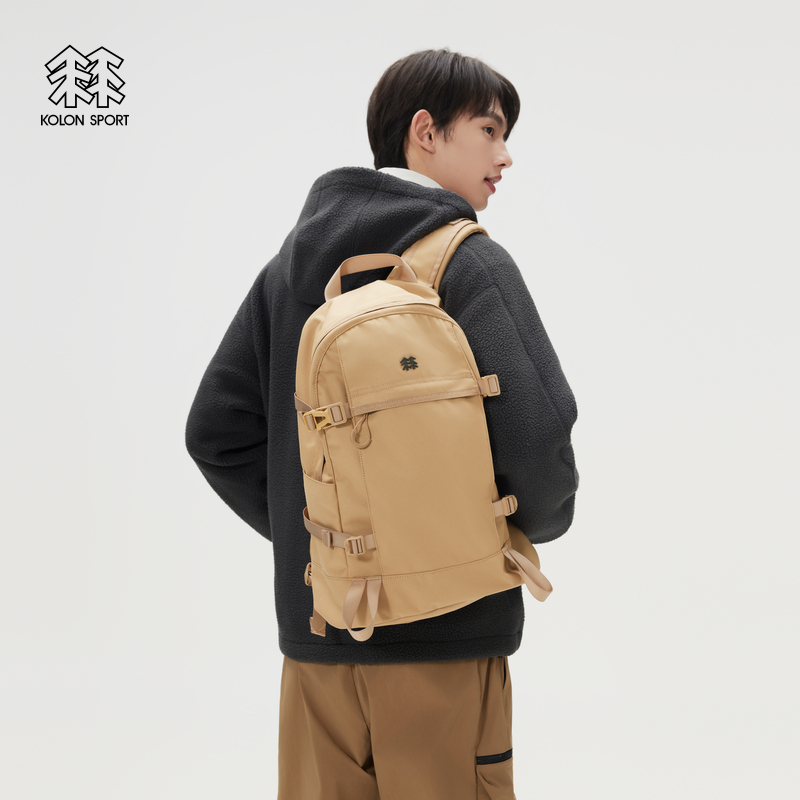 KOLON SPORT可隆双肩背包男女同款耐磨防泼水CORDURA露营双肩包
