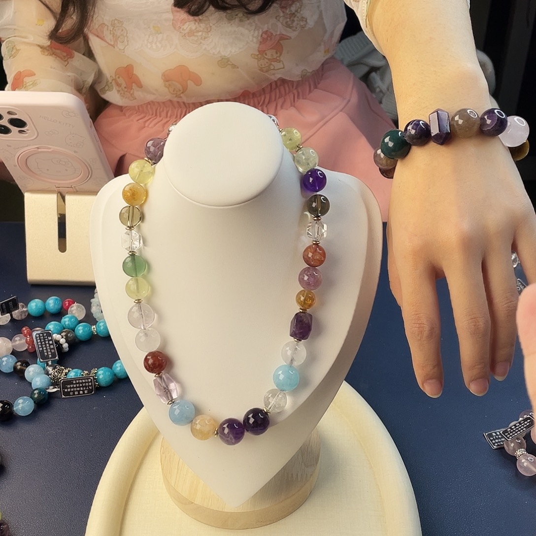 银S925镶嵌手链水晶