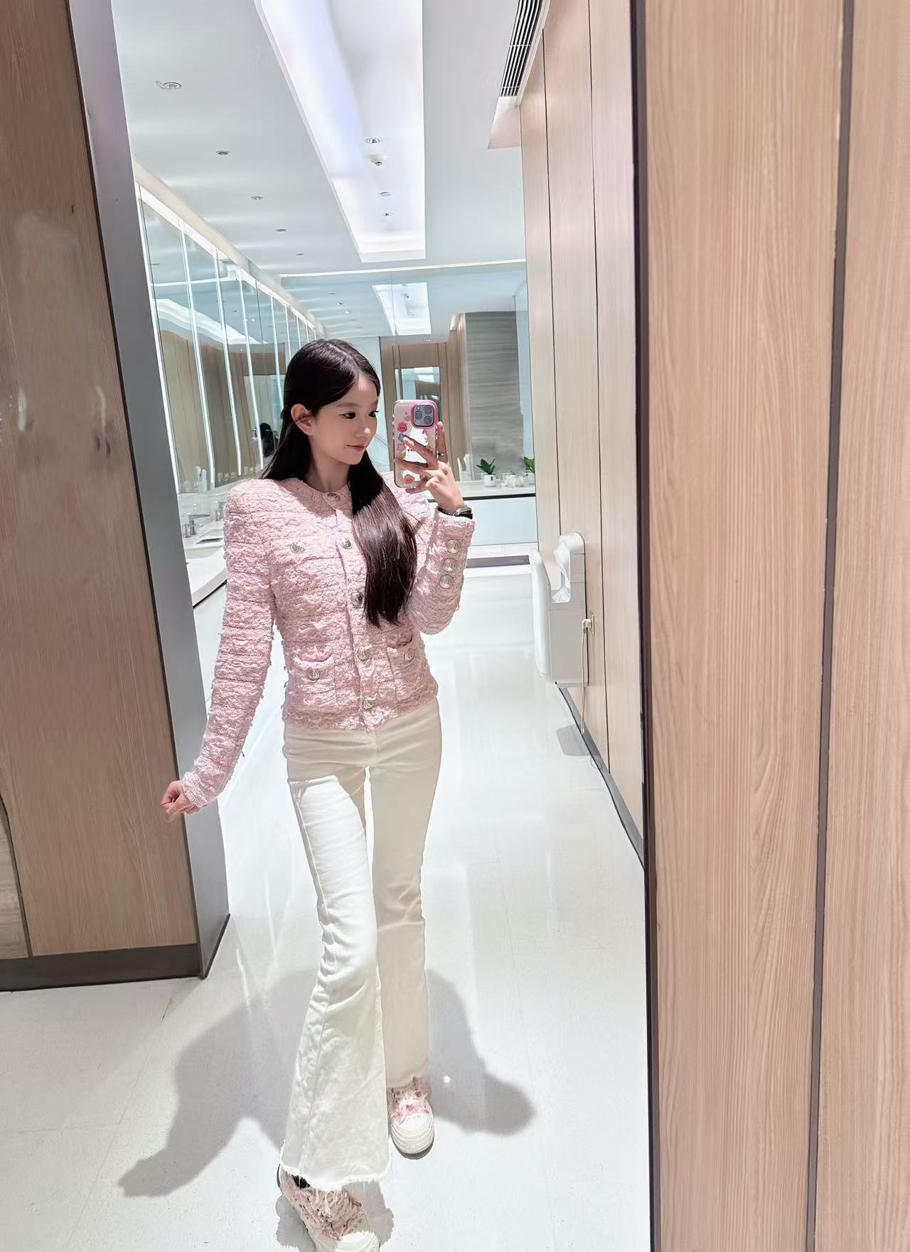 网红纯欲辣妹千金名媛南油连衣裙套装小香风气质时尚韩版