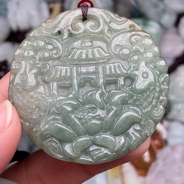 颈饰未镶嵌翡翠翡翠
