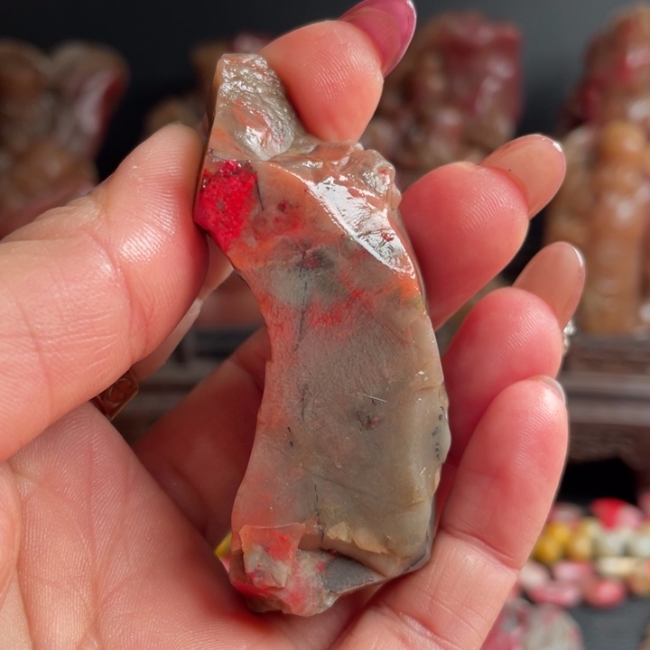 昌化鸡血石昌化鸡血石挂件