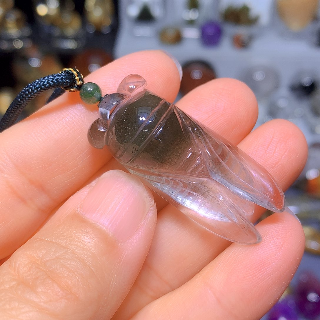 水晶吊坠未镶嵌天然水晶