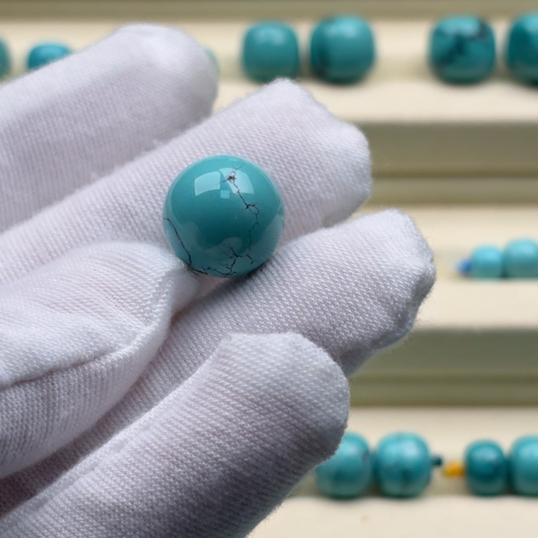 二***弋绿松石未镶嵌珠宝奇石