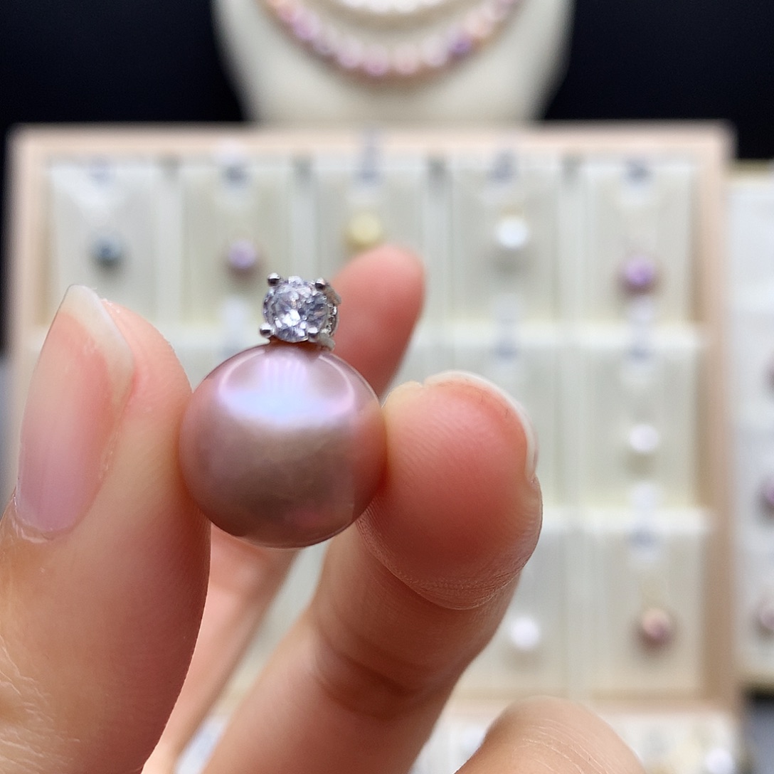 颈饰淡水珍珠合金