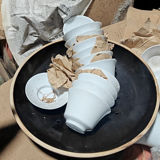 绿泥盘子碗茶壶啥都有10套