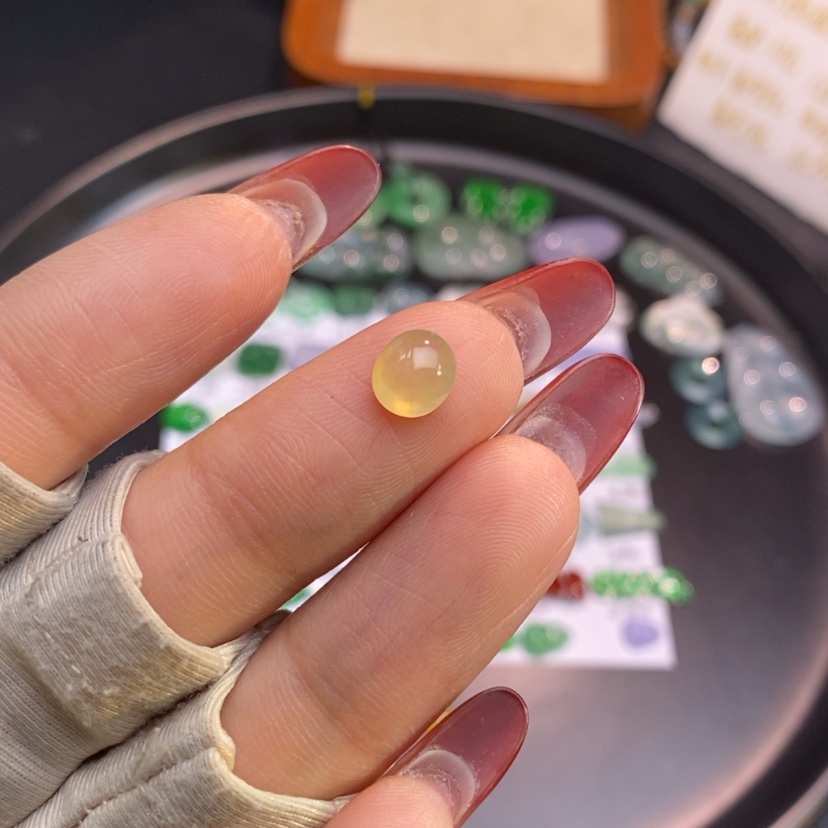 【闪购商品】翡翠挂件未镶嵌蛋面