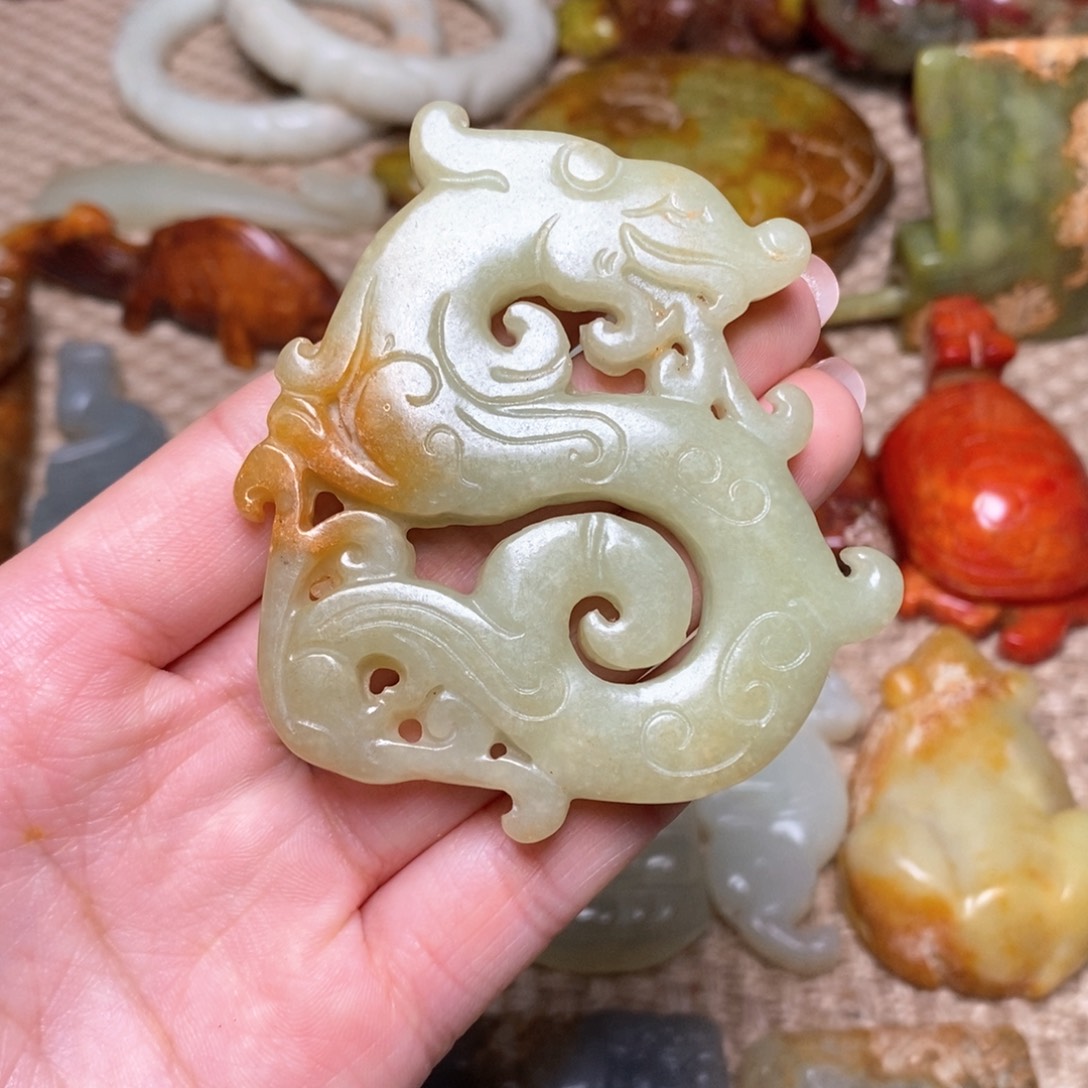 白玉菩提吊坠白玉菩提白玉菩提摆件