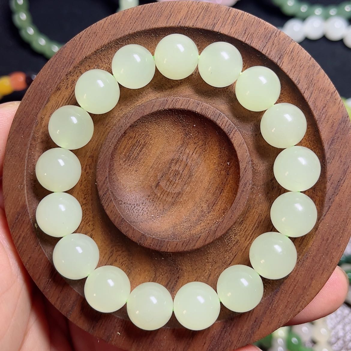 【闪购商品】未镶嵌手链和田玉Z*