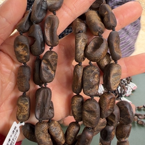 沉香手串白棋虫漏沉水47克卡1.0多样性发1串