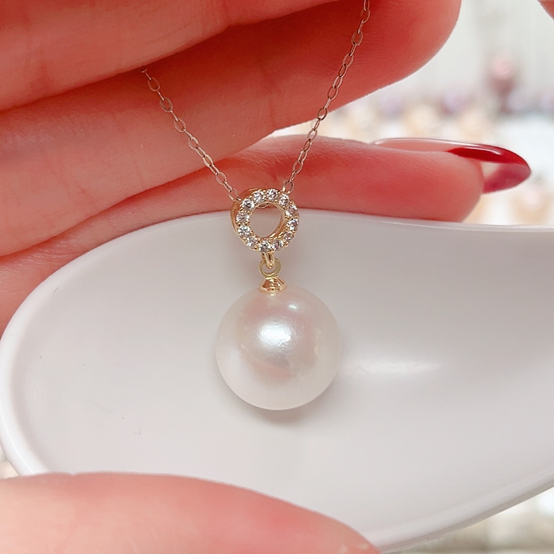 淡水珍珠合金吊坠(赠链)