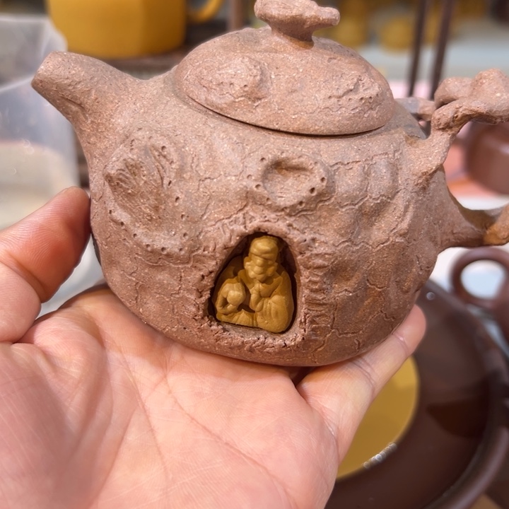 紫砂茶壶香灰降坡泥供春200毫升