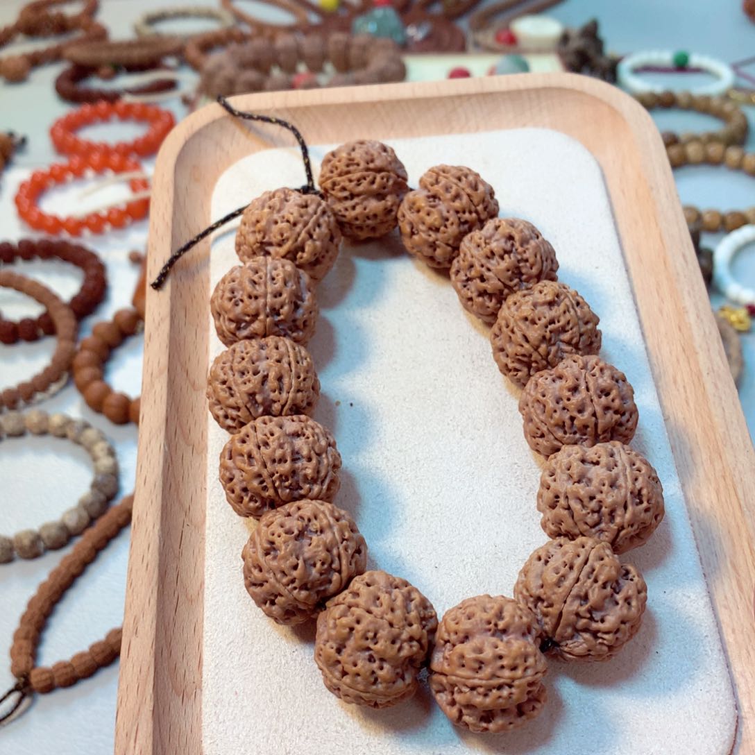 金刚菩提手串粗筋梅花大金刚头货25mm