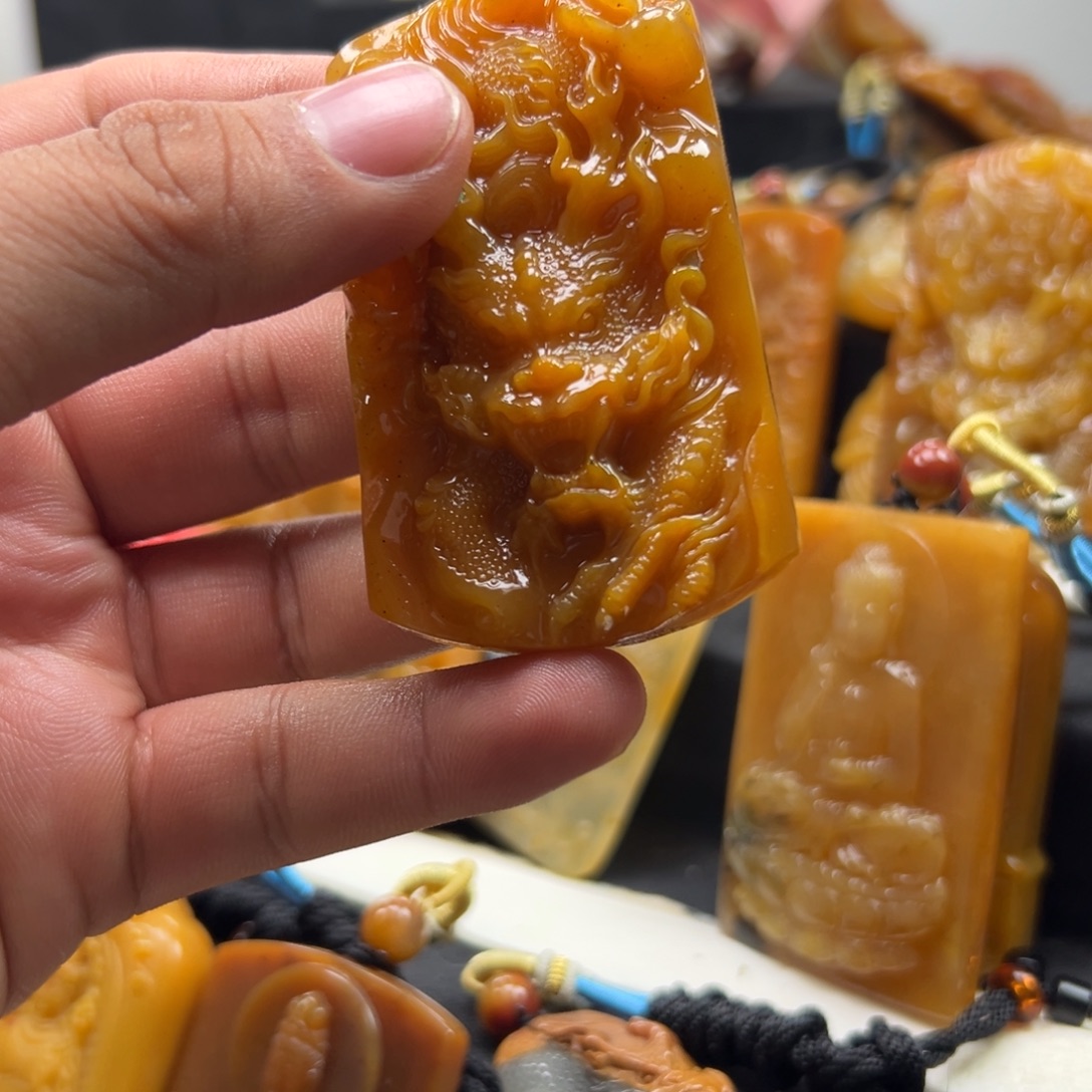 石英质玉（黄龙玉）未镶嵌多选一发货