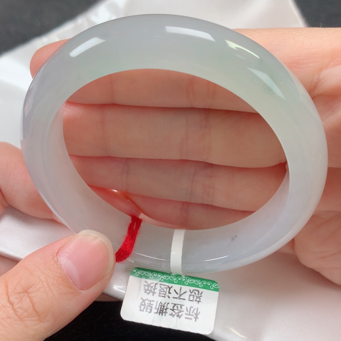 未镶嵌手镯翡翠缅甸天然翡翠手镯5758