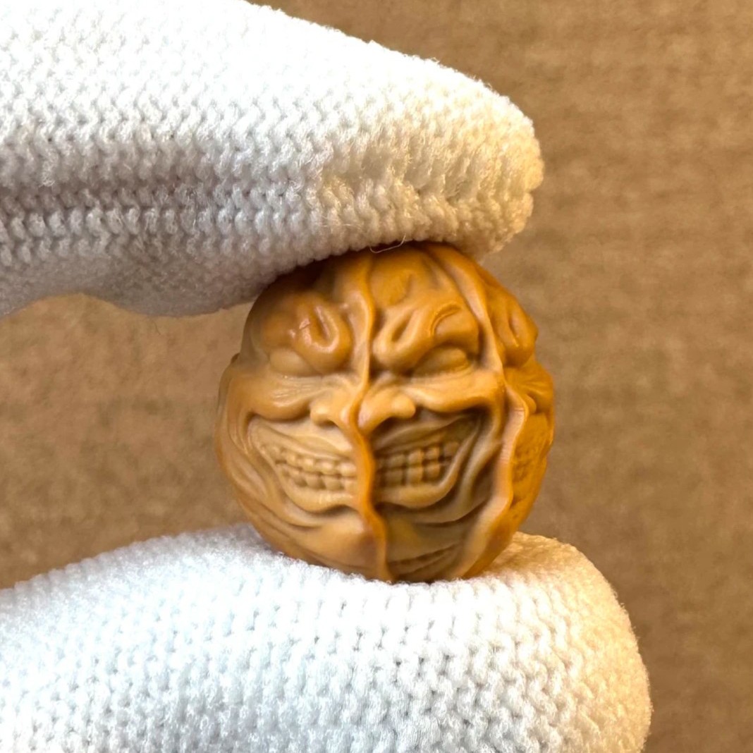 猴头核桃单颗（三面裂变恶僧）尺寸16-17mm
