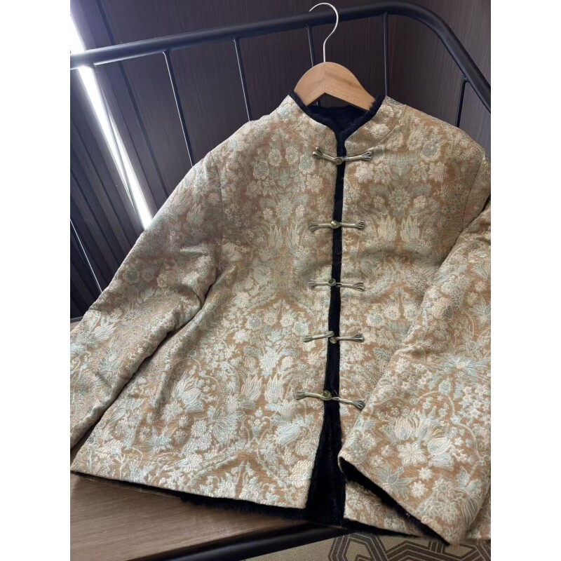 品优-2025冬款新中式新款高端气质新中式外套-2025D2022-小敏