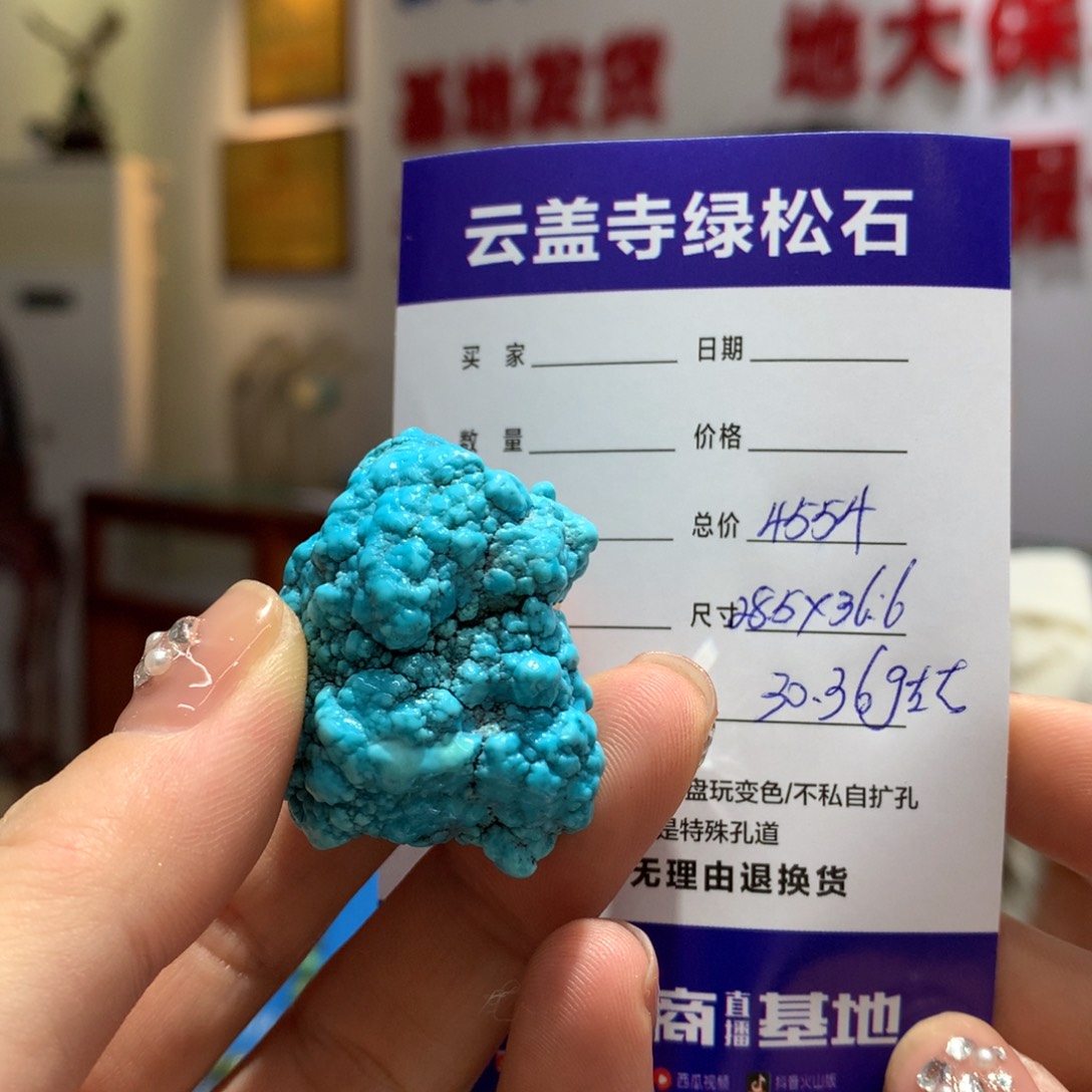 绿松石配饰未镶嵌