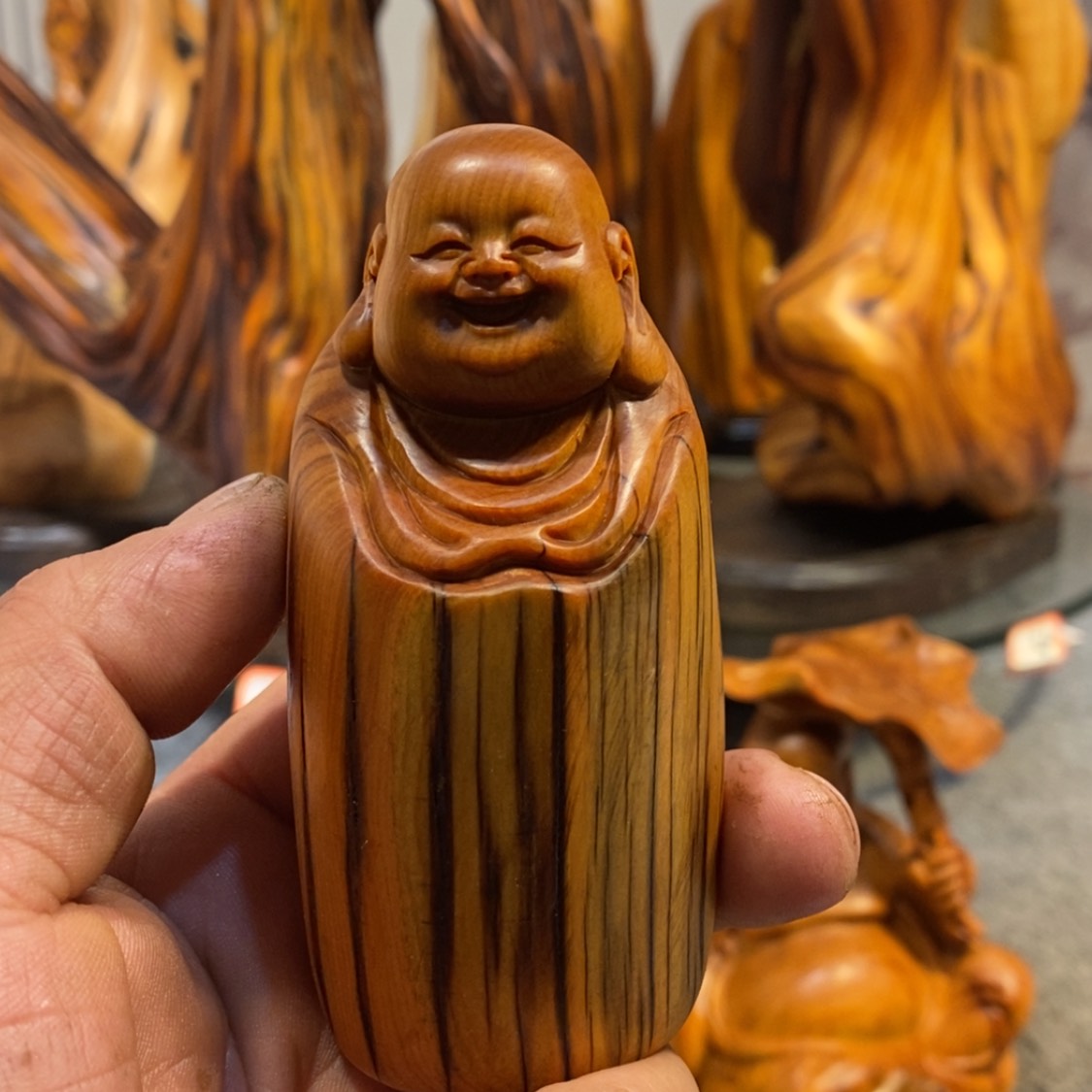 【闪购商品】柏木（崖柏）根雕木雕工艺品摆件家居装饰手把件