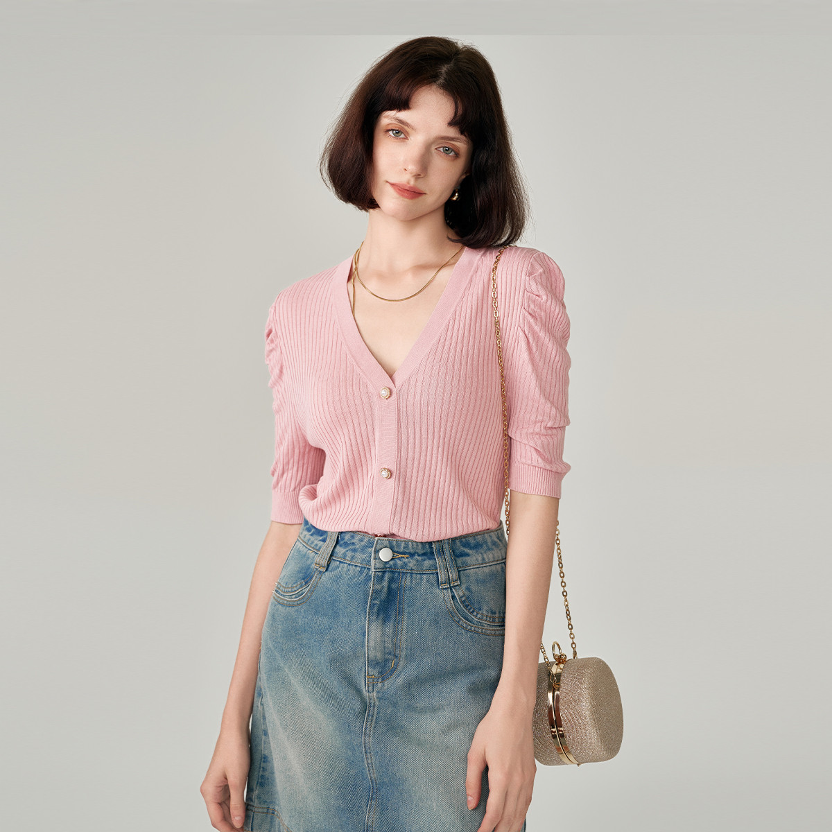 【小余专属】新款春装女式针织衫N439M003