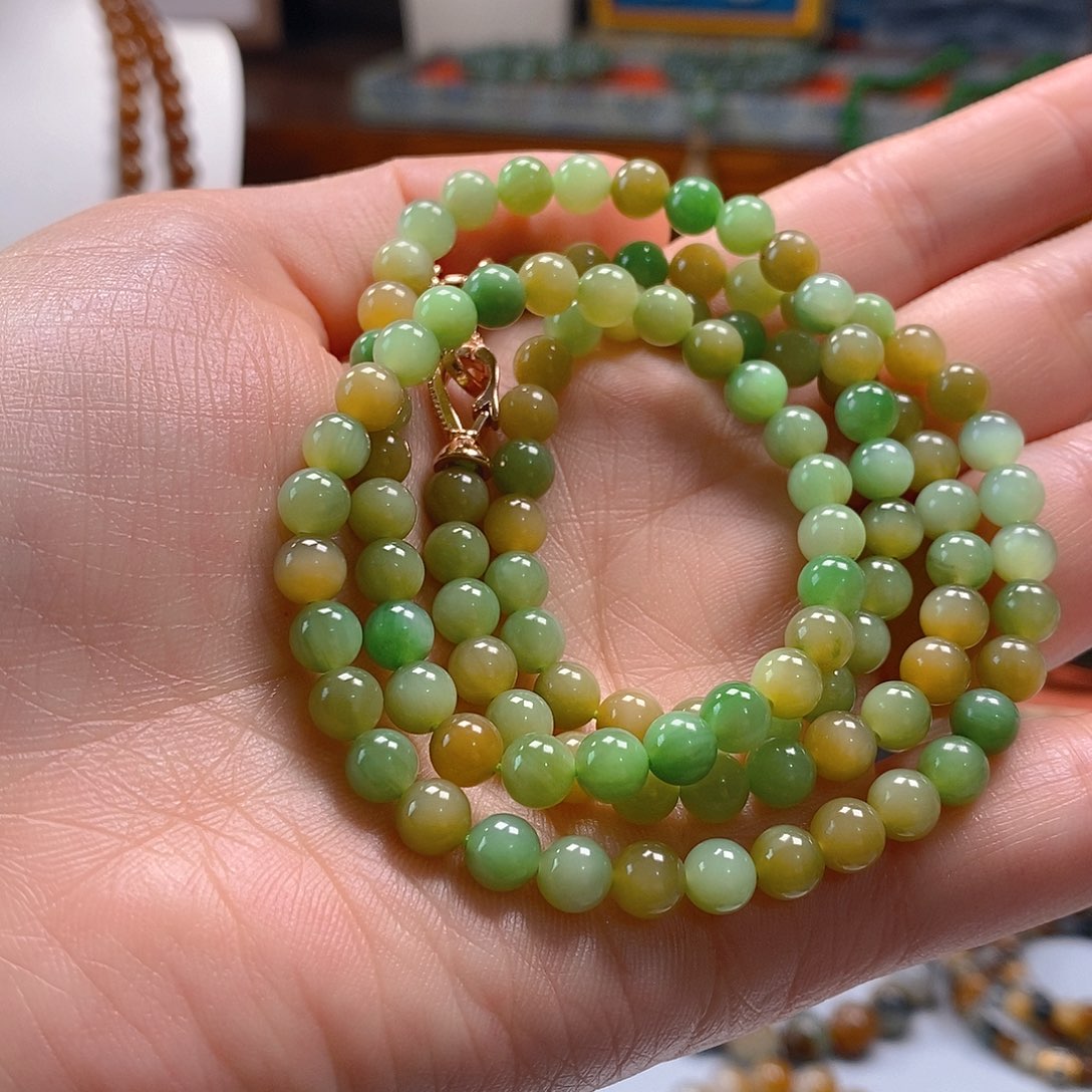 和田玉手串未镶嵌