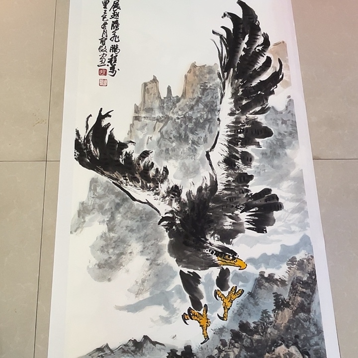 国画张圣敏先生纯手绘作品