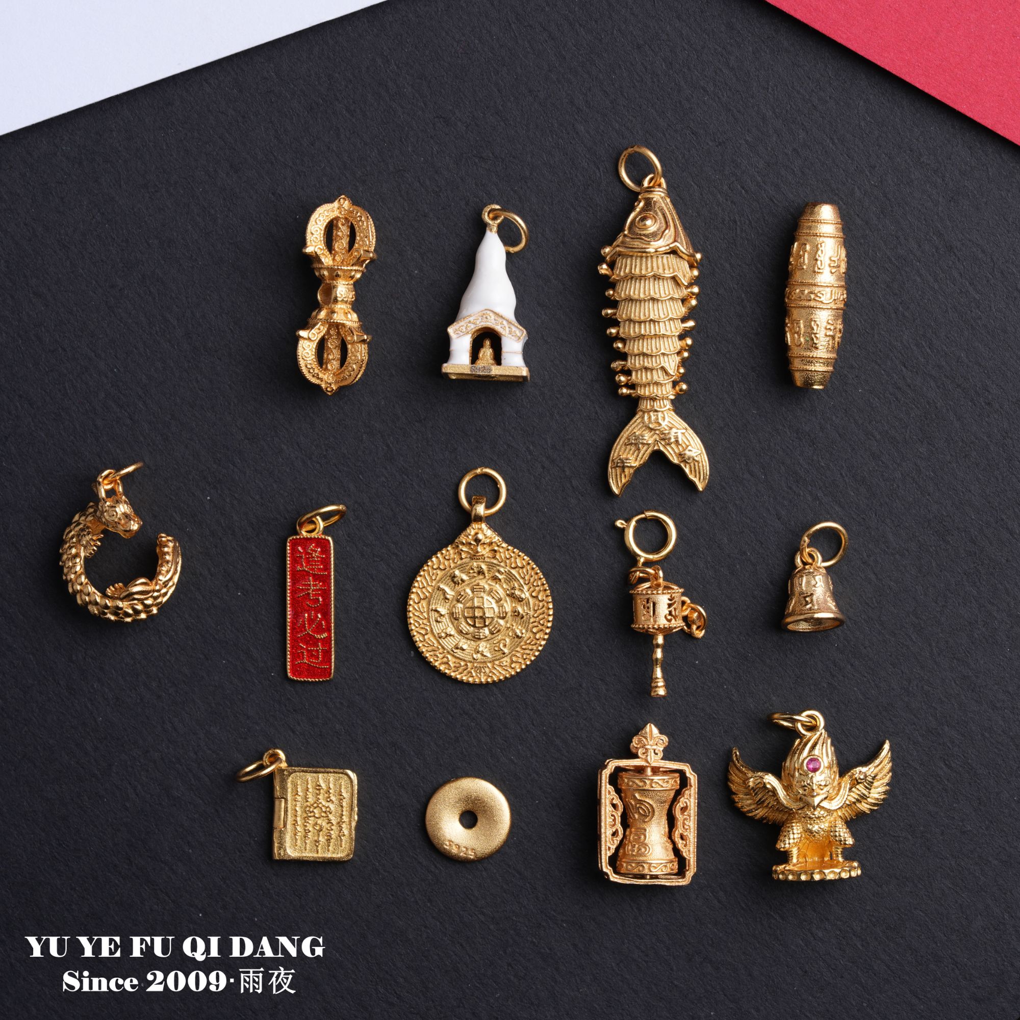 925银银制品  漏炸！仿古私家定制坠链浮雕立体双面精工素款百搭