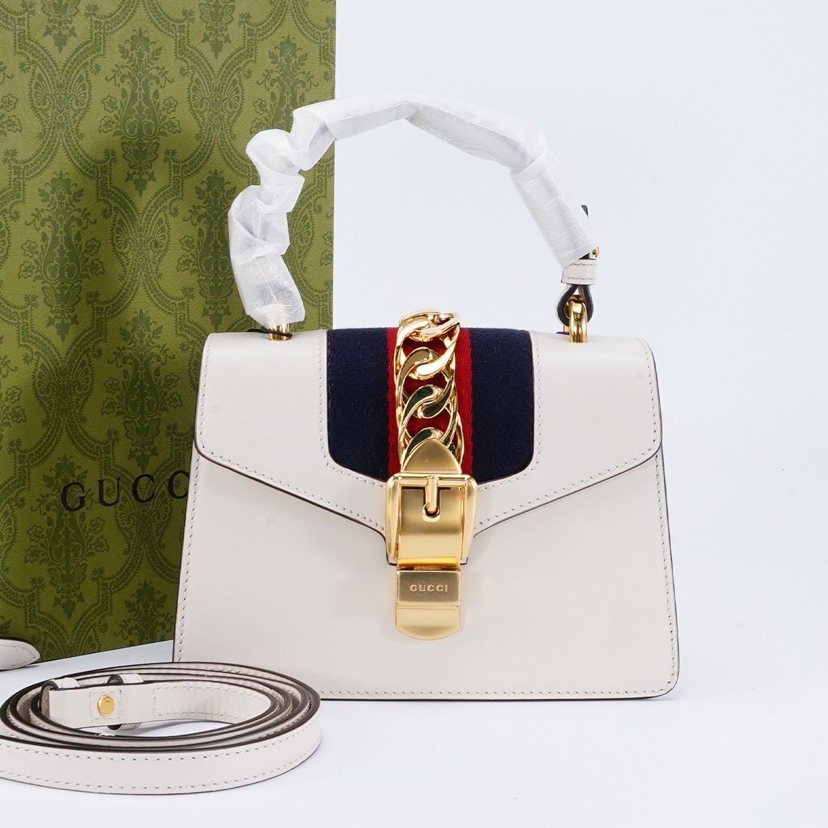 99新 GUCCI/古驰 【诗诗】塞尔维亚小号包/BG22000037/98新