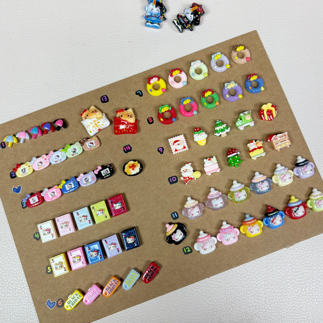 自选DIY定制迷你卡通树脂配件