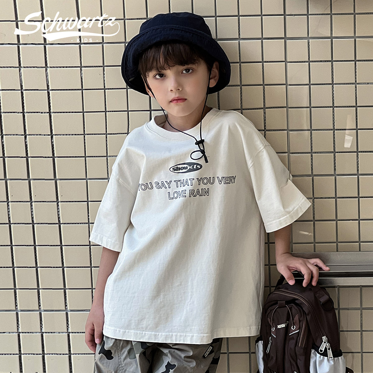 【若大王】Schwartz2025夏季新款男童T恤-M2TX259245