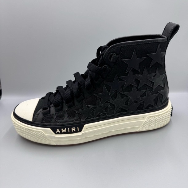amiri/埃米尔 AM006 骨头鞋星星款高帮潮鞋系带运动帆布鞋