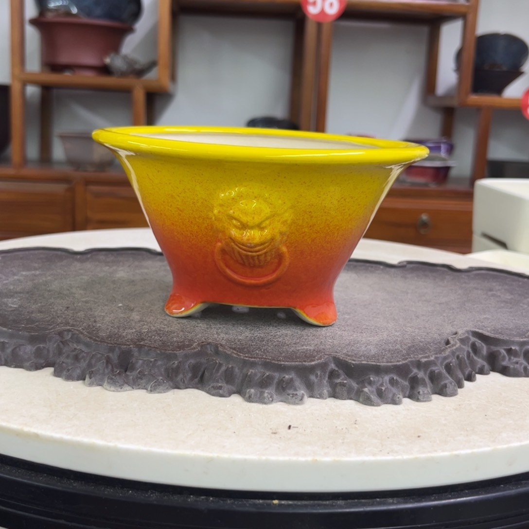 紫砂花盆瑕疵8-16。。。。