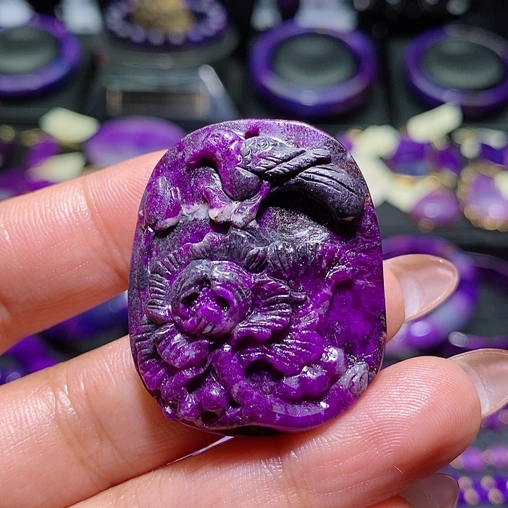 苏纪石（舒俱来）吊坠未镶嵌