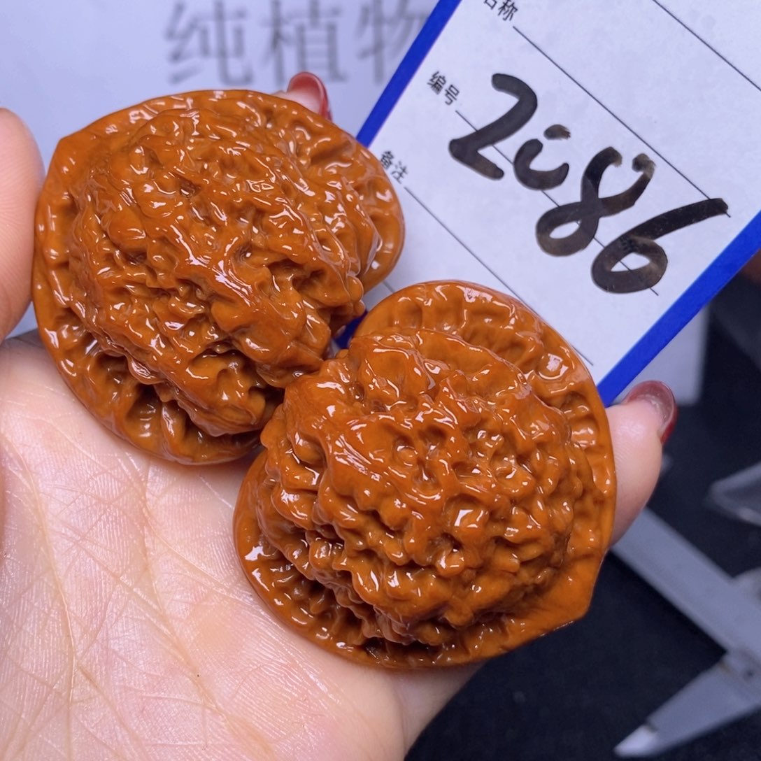 文玩核桃把件2086/47官帽