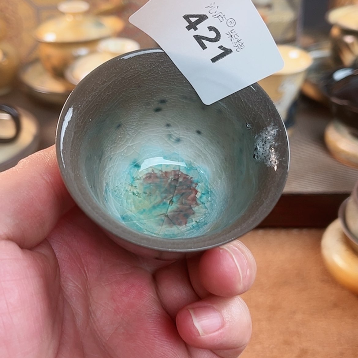 【闪购商品】沁庐柴窑古法柴烧全手工茶具