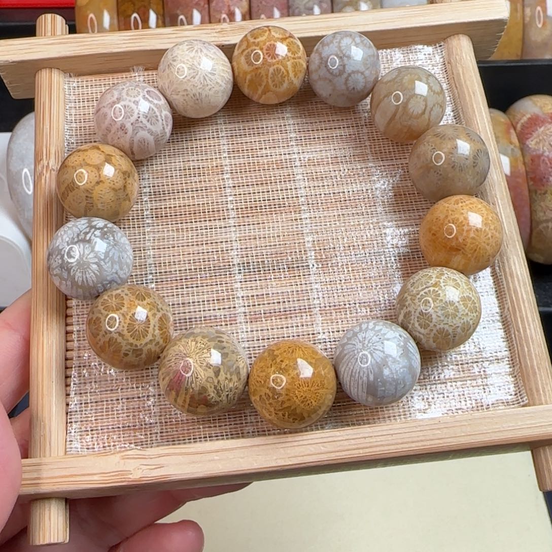 硅化玉手链未镶嵌