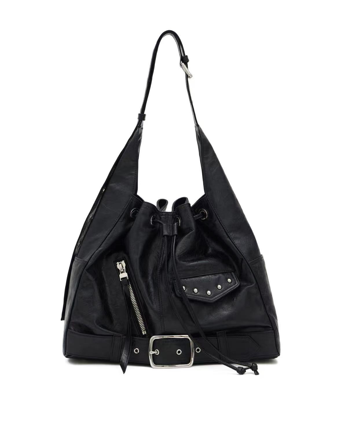 韩国2025新款单肩手提腋下托特包