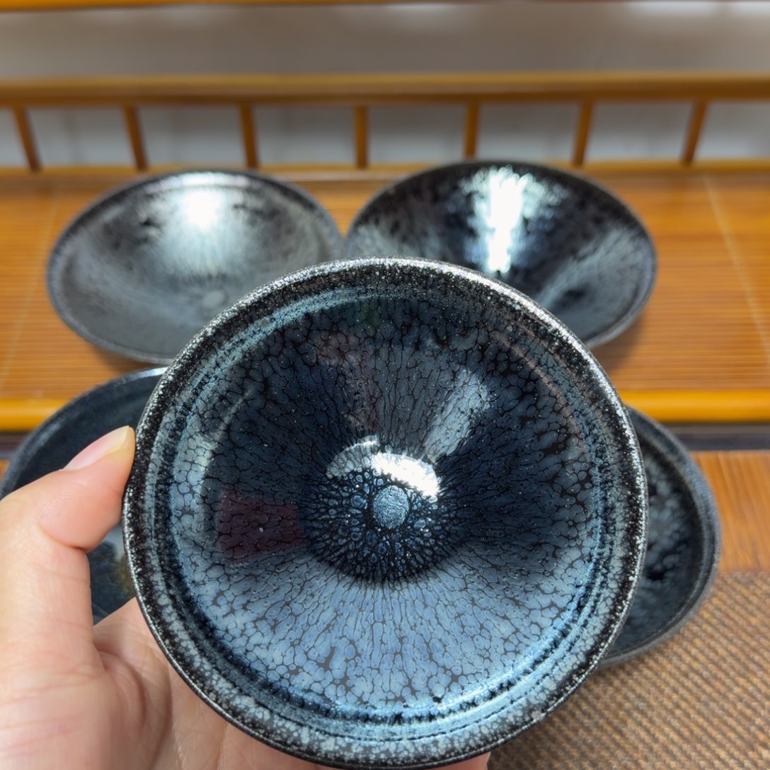 茶盏建盏手工制作主人杯茶杯的