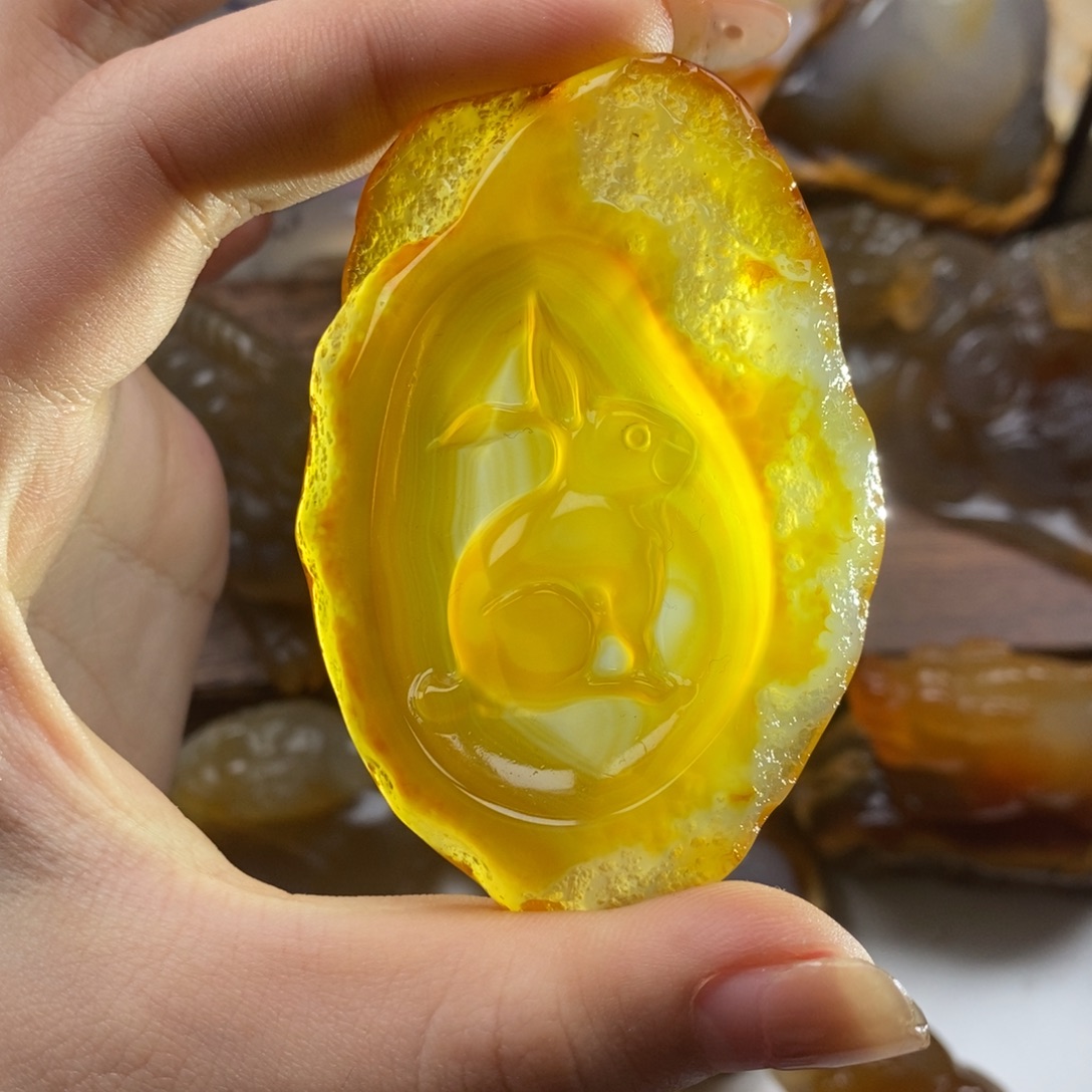 玛瑙/玉髓未镶嵌颈饰