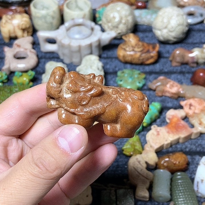 和田玉未镶嵌颈饰181