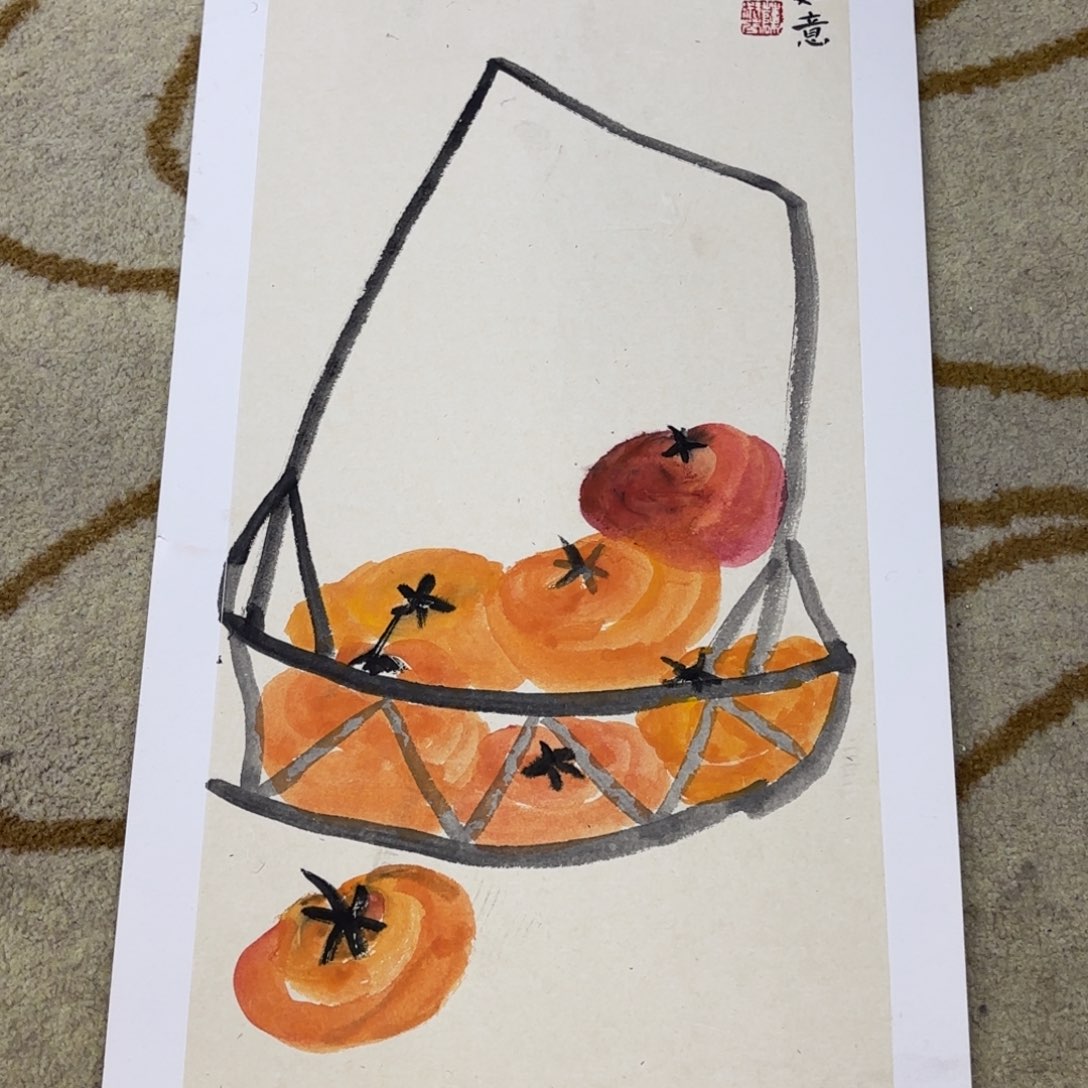 国画国画老师作品刘