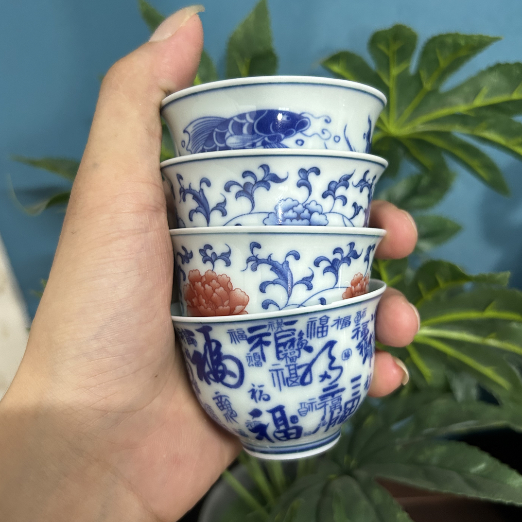 景德镇釉下彩套装