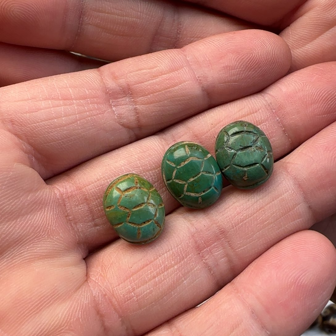 岫岩河磨玉（透闪石质玉）颈饰未镶嵌