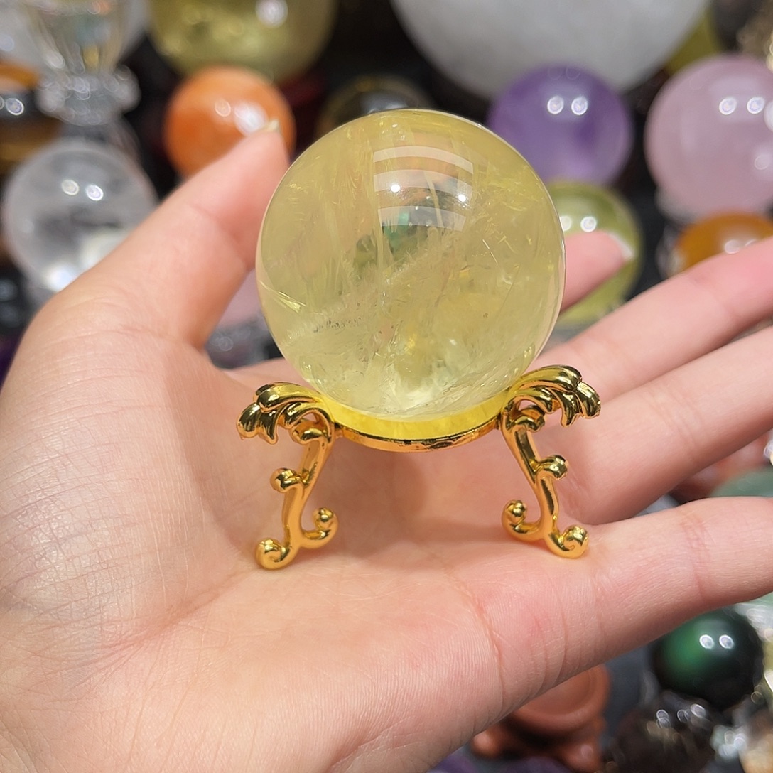 水晶珠宝半成品未镶嵌微瑕4.47