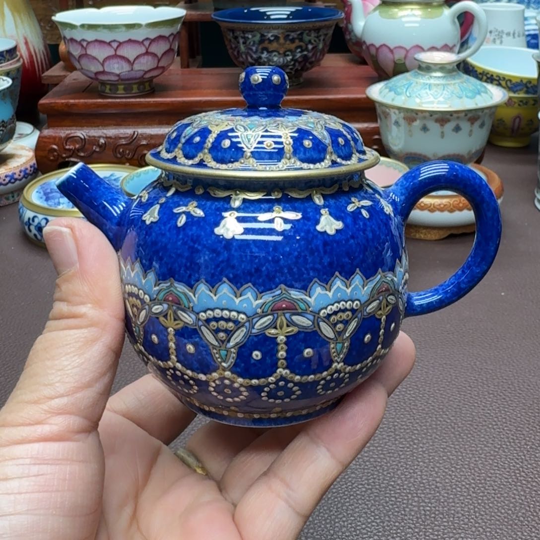 瓷片景德镇仿古手工制作精品展示