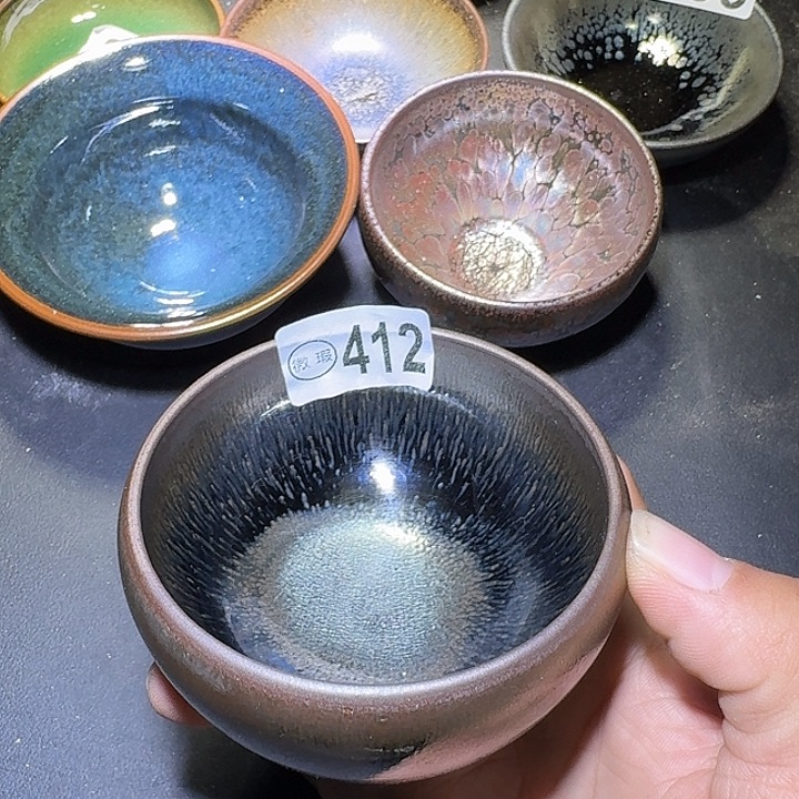 茶盏建盏瑕疵建盏