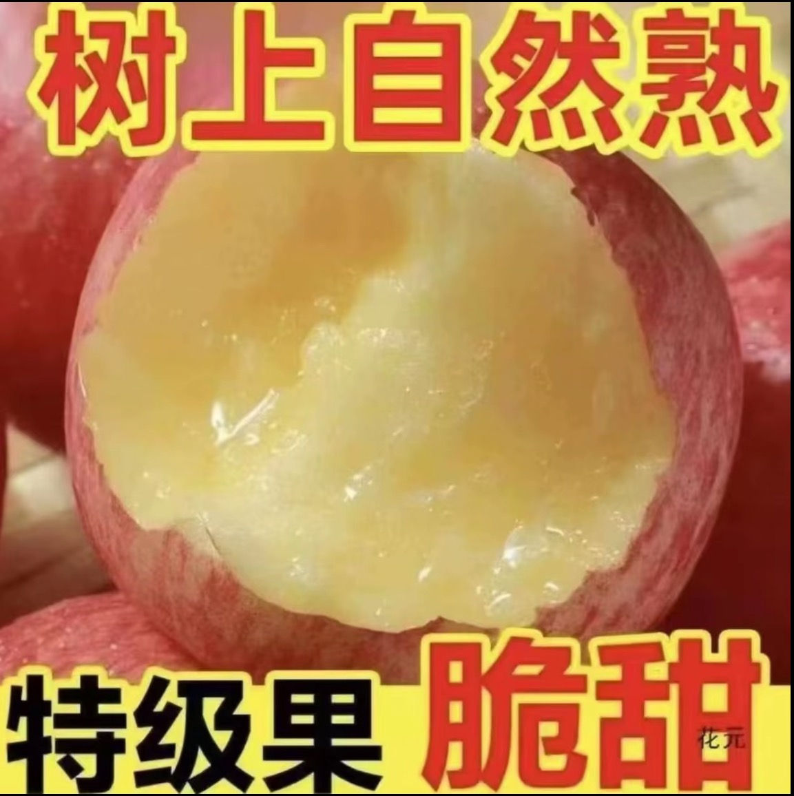 原产地直发 山东高山红富士苹果 皮薄肉厚 脆甜多汁 果农直发