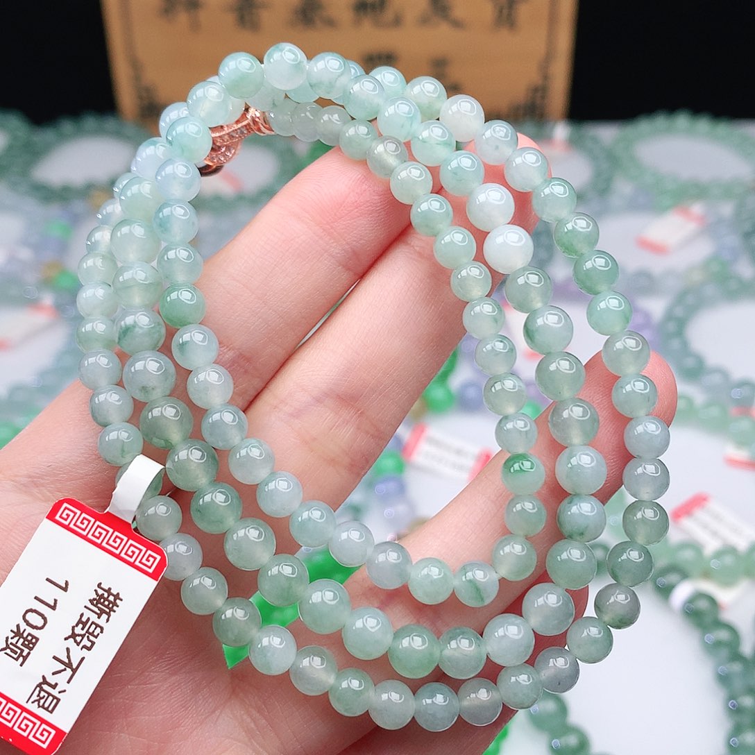 未镶嵌手链翡翠翡翠